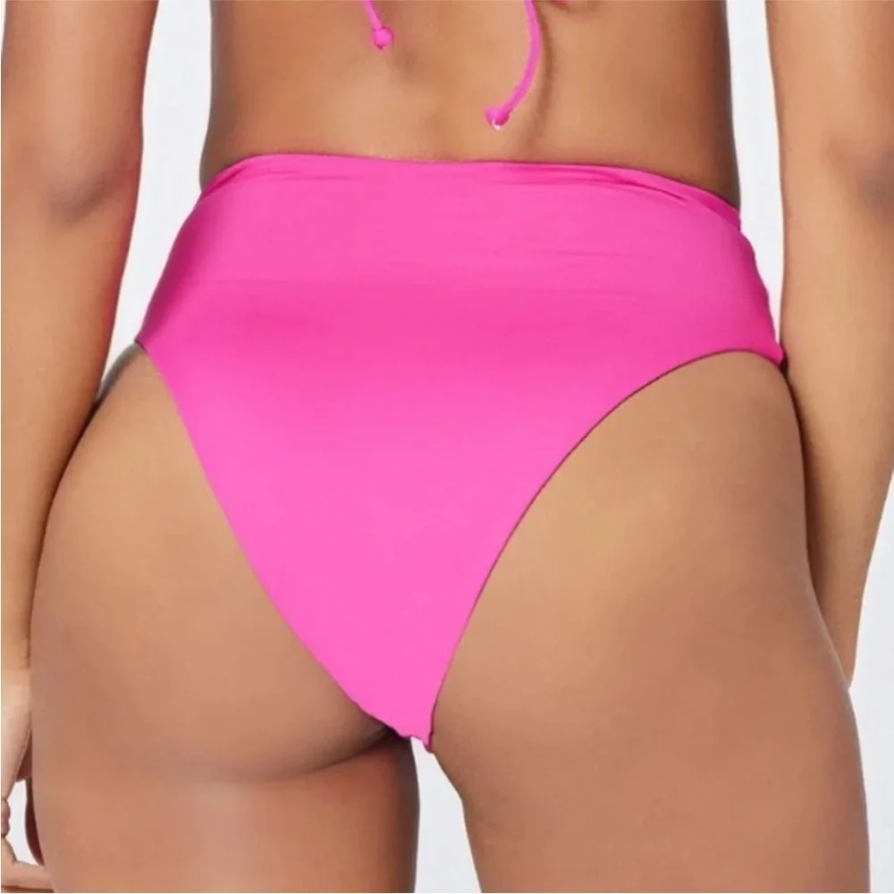 NWT Revolve L*Space Nancy Lee Bikini Bottoms Pink